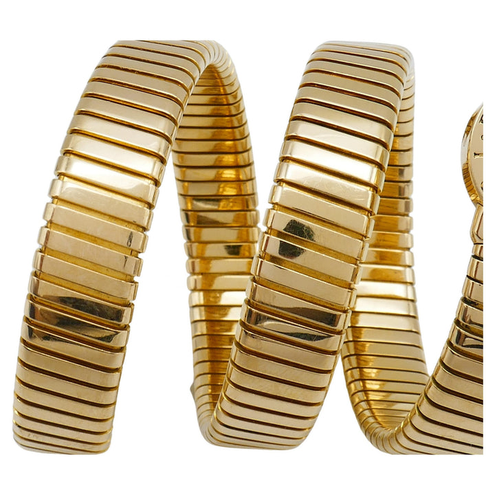 Bulgari Tubogas Watch Yellow Gold