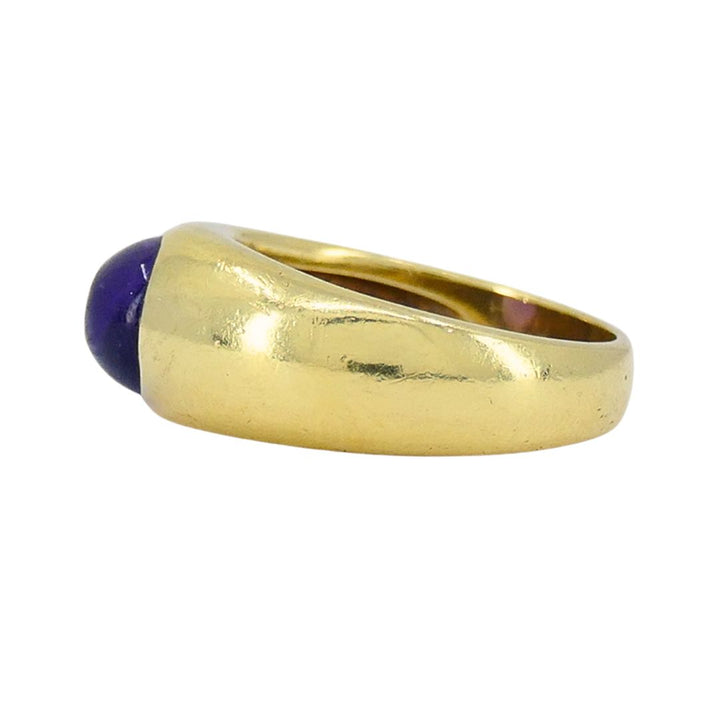 Vintage Tiffany & Co. 18k Gold Cabochon Amethyst Ring