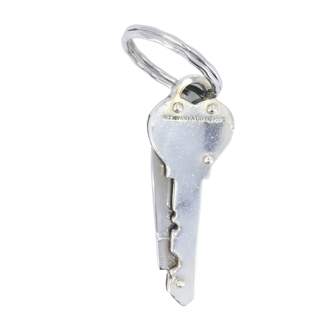 Supreme for Tiffany & Co. Sterling Silver Key Stainless Steel Knife Keychain