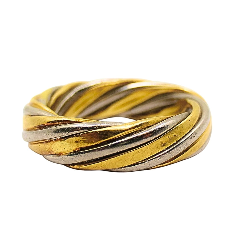 Vintage Van Cleef & Arpels Two-Tone Gold Ring