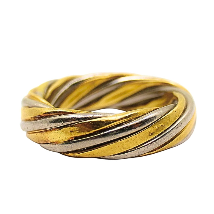 Vintage Van Cleef & Arpels Two-Tone Gold Ring