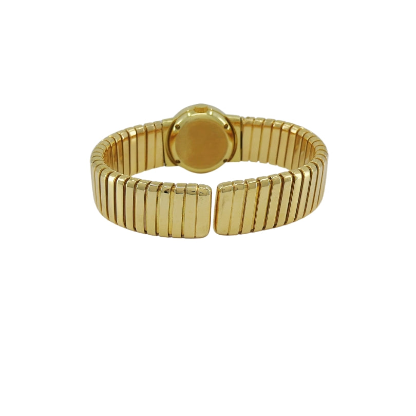 Bvlgari Bulgari Tubogas Gold Watch BB 19