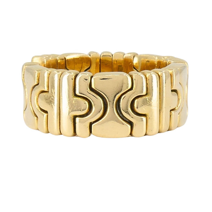 Vintage Bvlgari 18k Gold Parentesi Ring