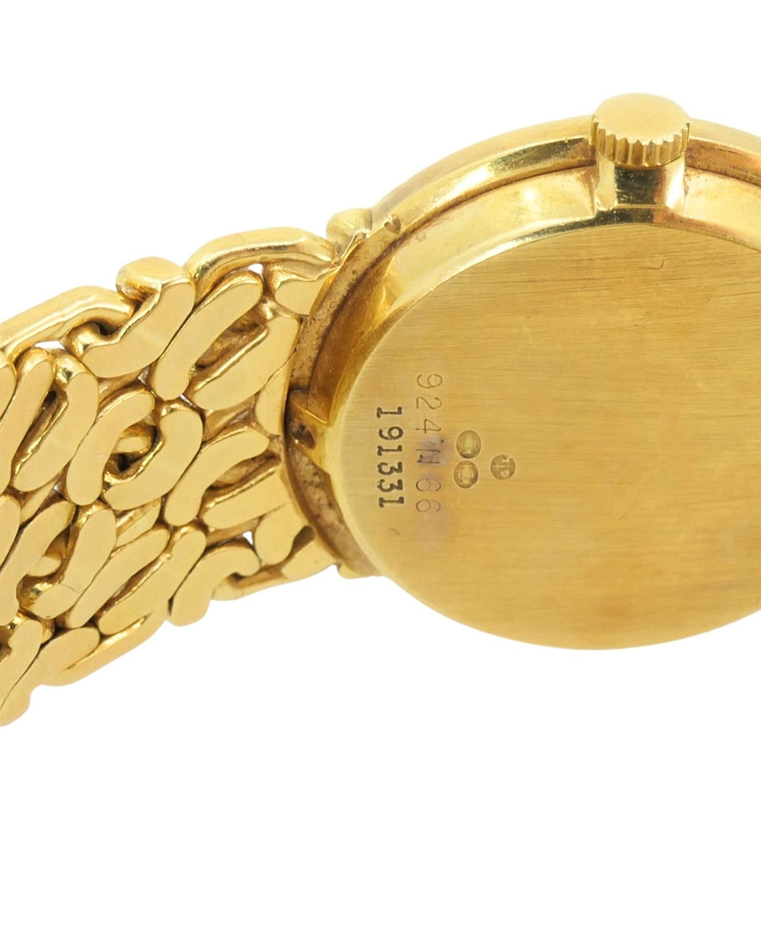 Vintage Piaget 18k Gold Watch Malachite Dial ref. 924 N66