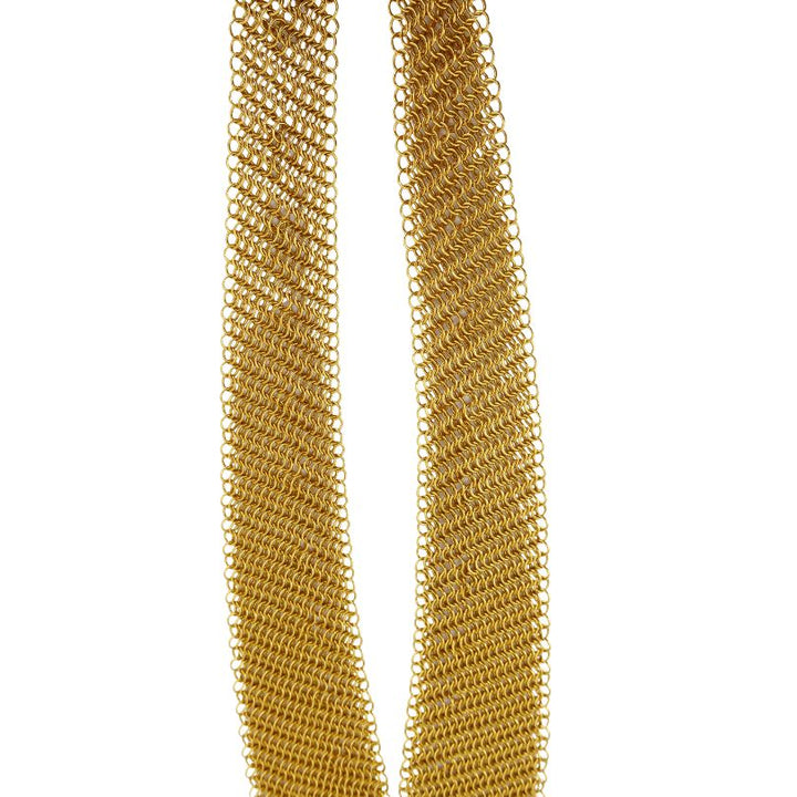 Elsa Peretti for Tiffany & Co. 18k Gold Mesh Necklace