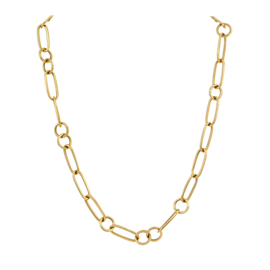 Pomellato 18k Gold Link Chain Necklace