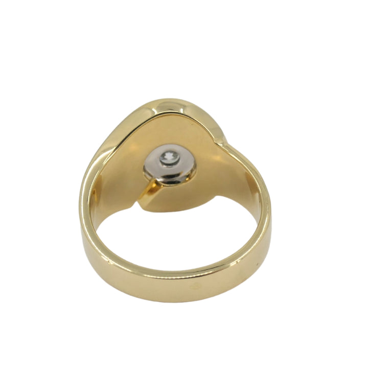 Dinh Van Menottes Ring 18k Gold Diamond