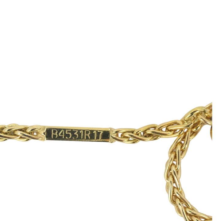 Van Cleef & Arpels Diamond Heart Pendant Necklace Gold Platinum Certificate of Authenticity