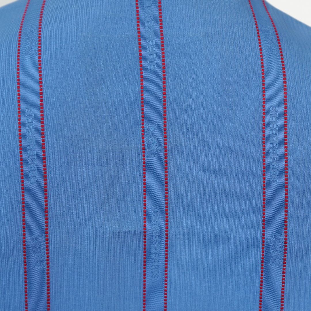 Hermès Blue Silk Buttoned Vest