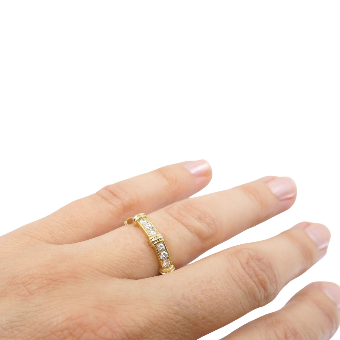 Cartier Diamond Ring Contessa 18k Gold Engagement Ring