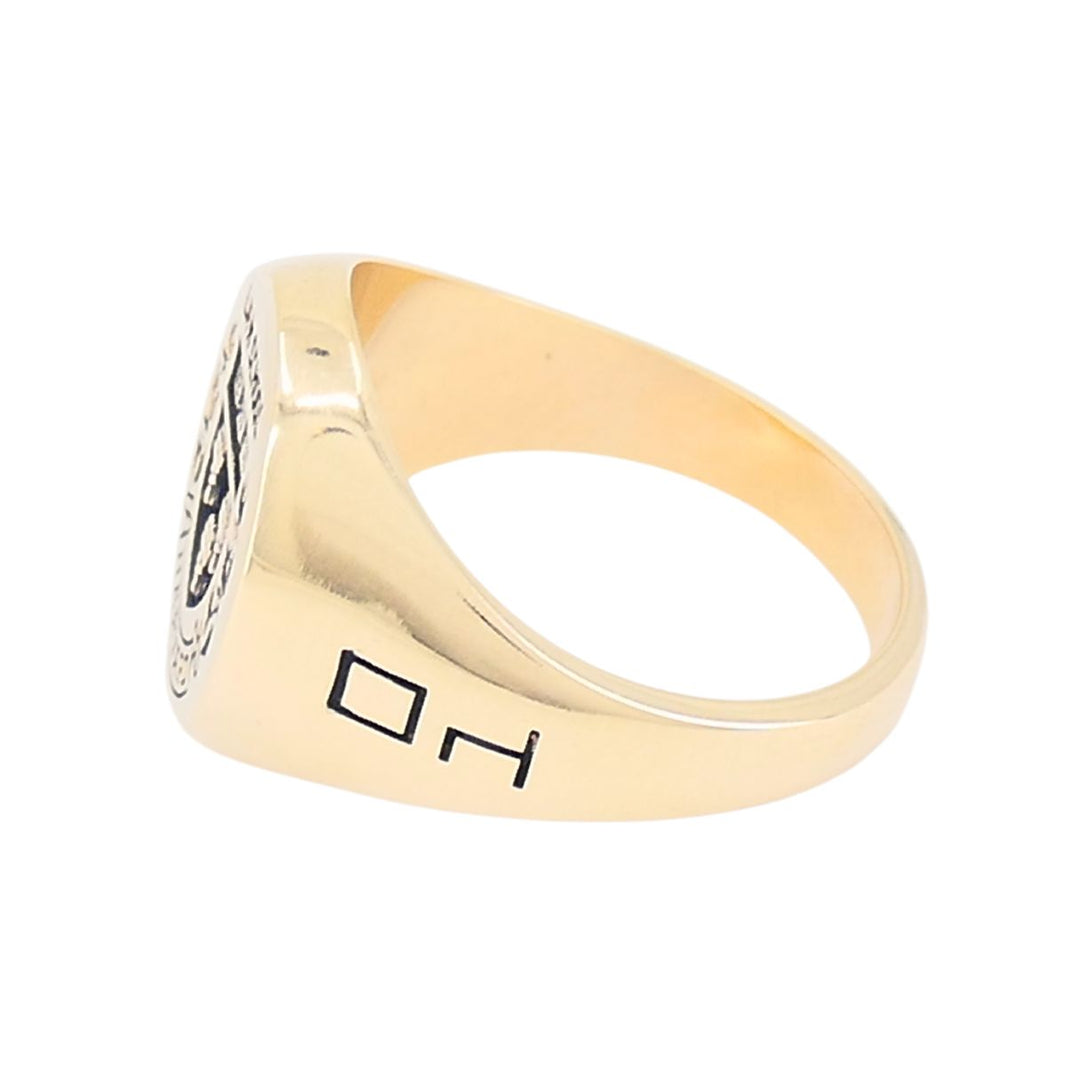 Harvard Law 14k Gold Signet Ring