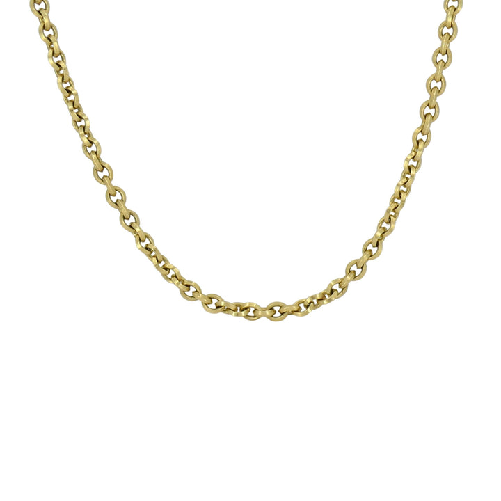David Yurman 18k Gold Chain Necklace