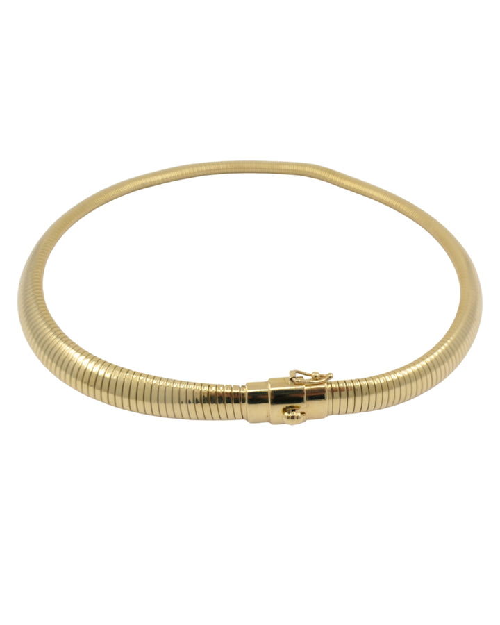 Forstner 14k Gold Necklace Tubogas Style
