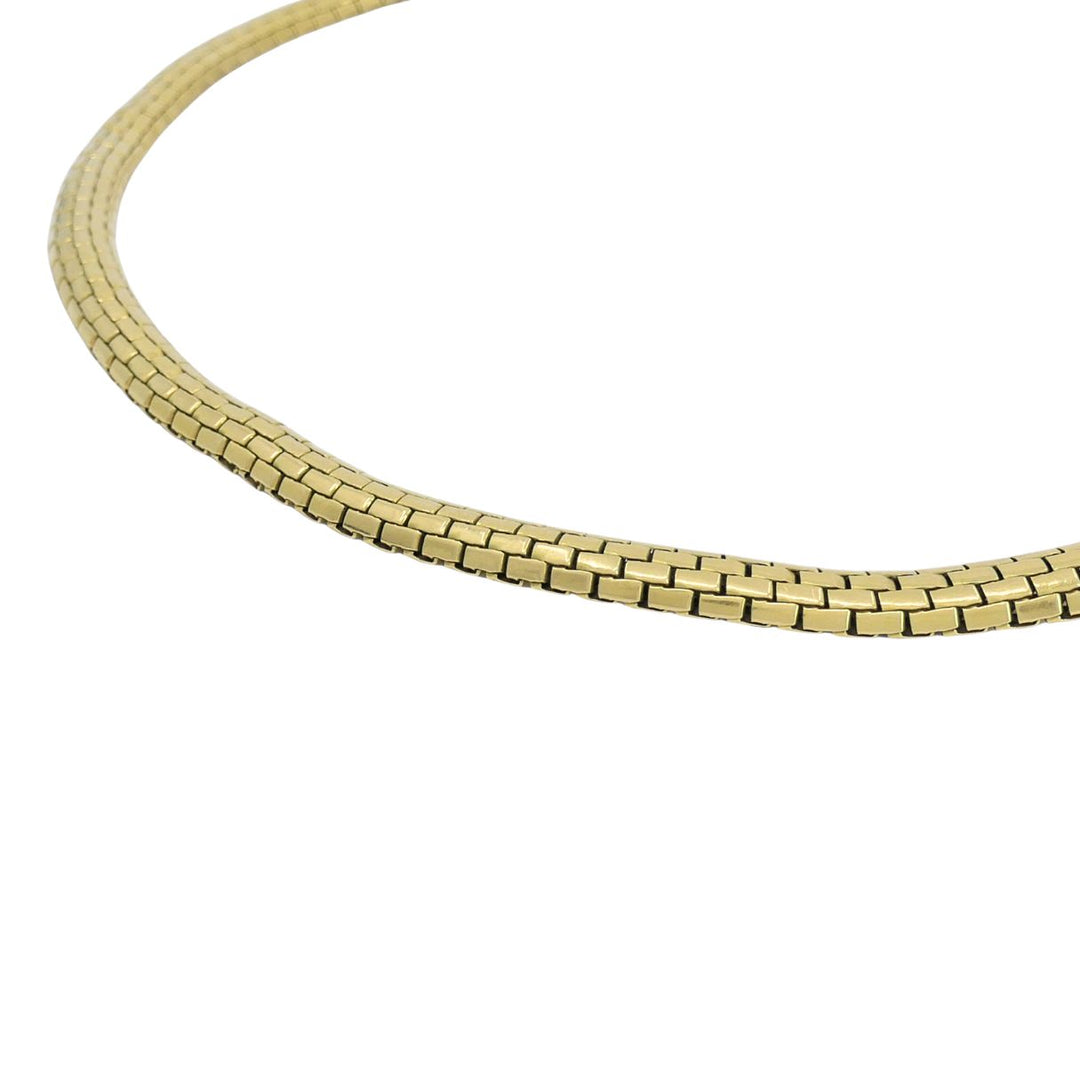 Cartier Paris 18k Gold Flexible Link Collar Necklace Mid-Century