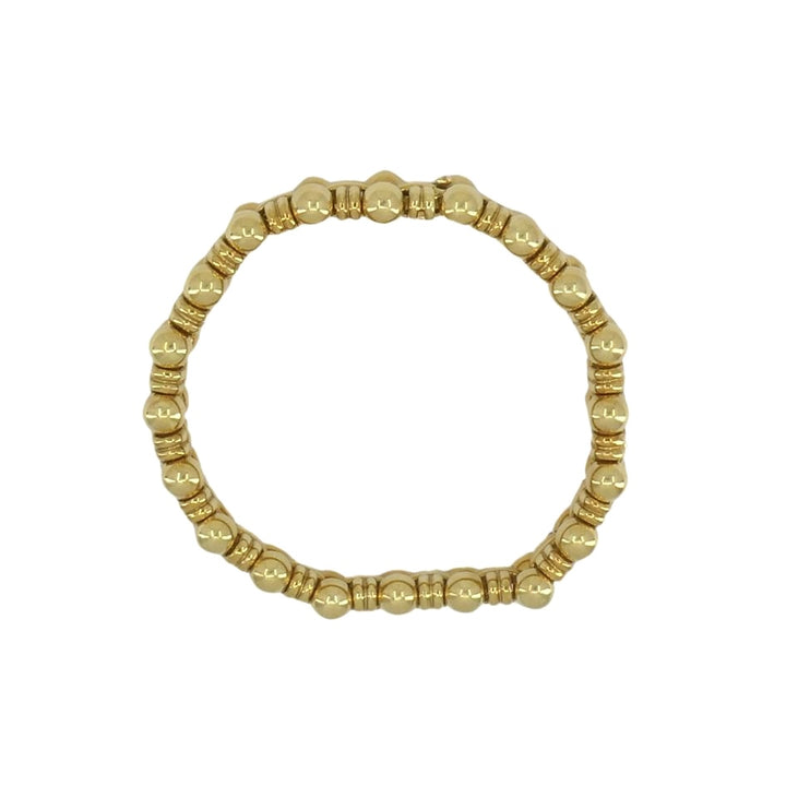 Vintage Boucheron 18k Gold Bead Bracelet