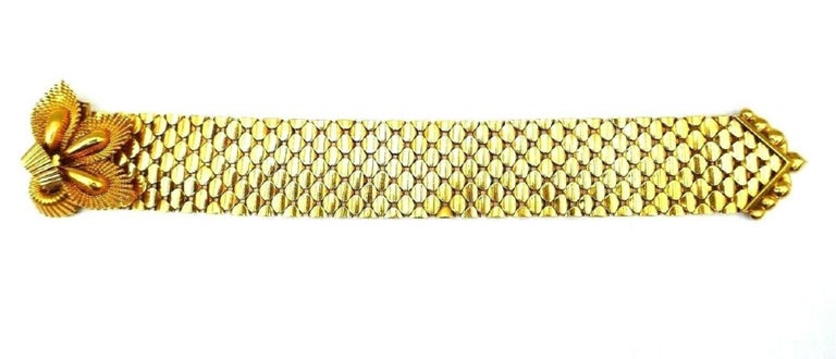 Kutchinsky Retro Yellow Gold Buckle Bracelet