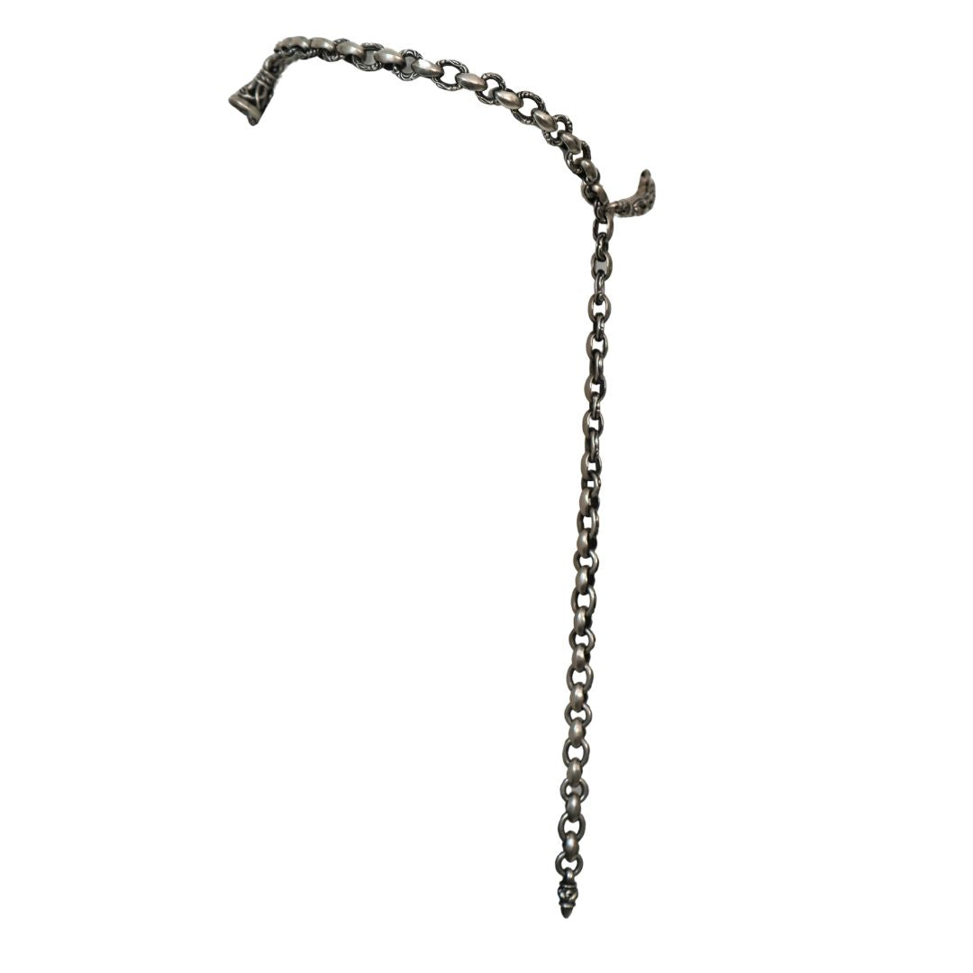 Vintage 1996 Leonard Kamhout Sterling Silver Chain Belt