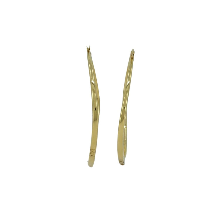 Vintage Roberto Coin 18k Gold Hoop Earrings