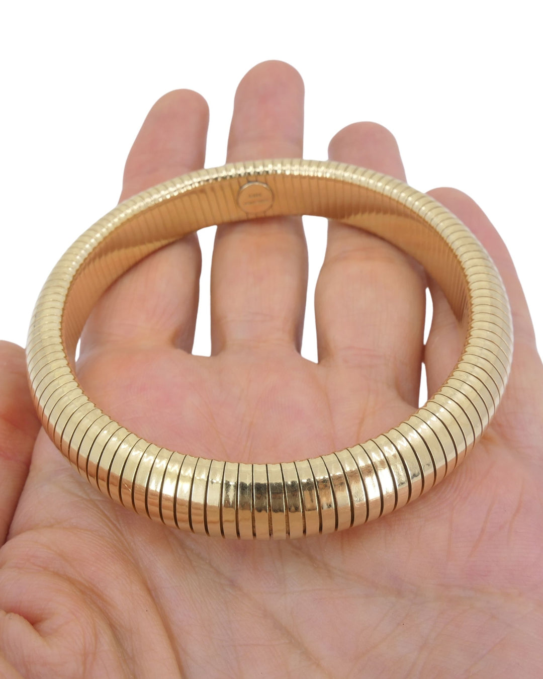 Forstner 14k Gold Bracelet Tubogas Style