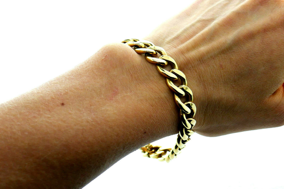 Tiffany&Co Vintage 14k Yellow Gold Chain Bracelet