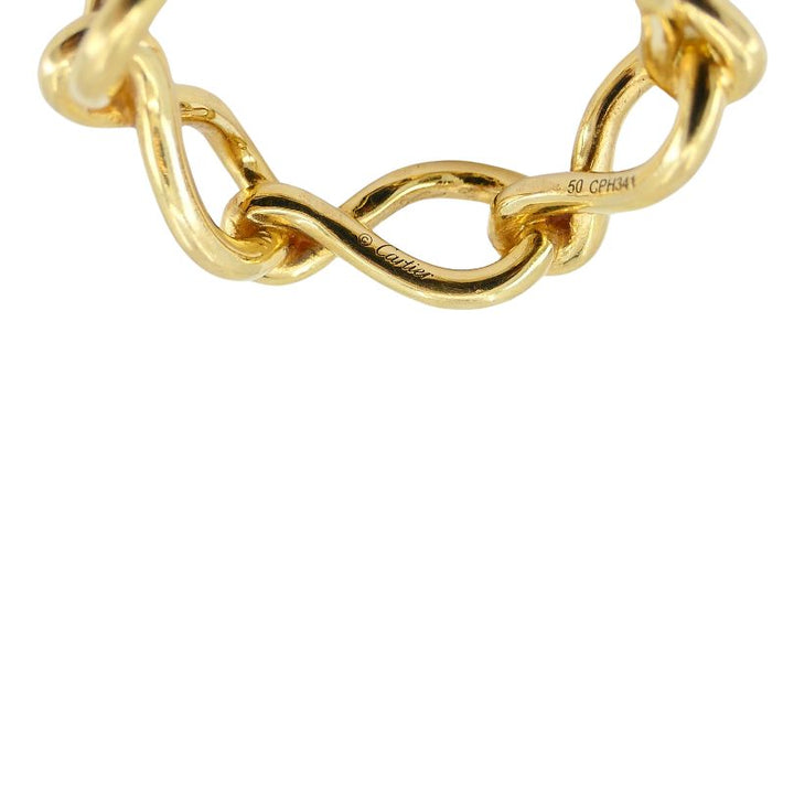 Cartier Maillon Infini De 18k Gold Ring