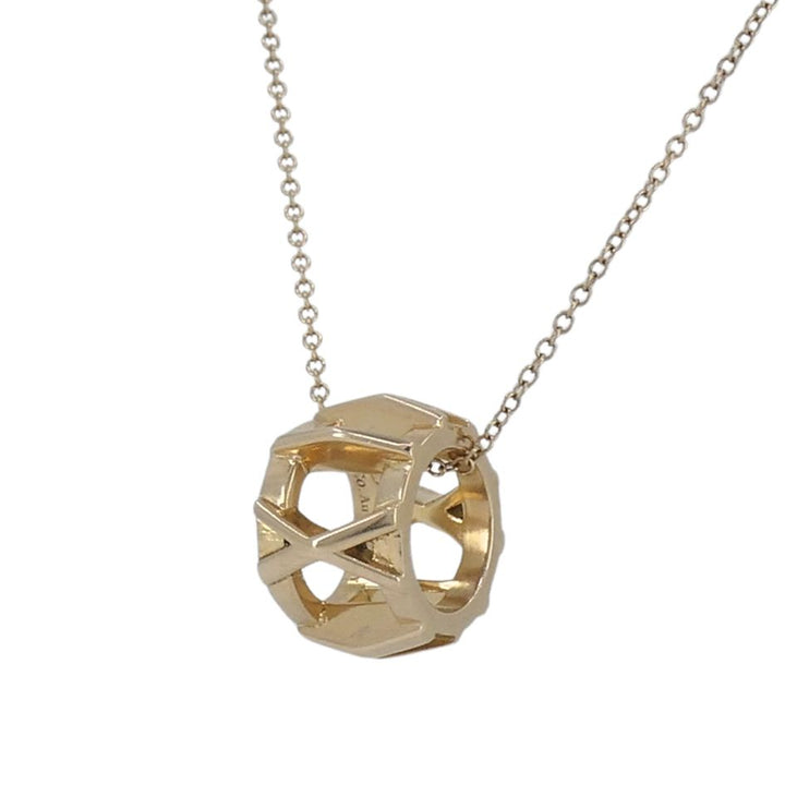 Tiffany & Co. 18k Rose Gold Atlas Pendant Necklace