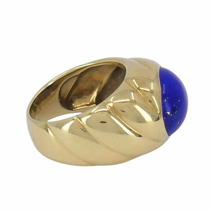 Vintage Van Cleef & Arpels 18k Gold Lapis Lazuli Ring