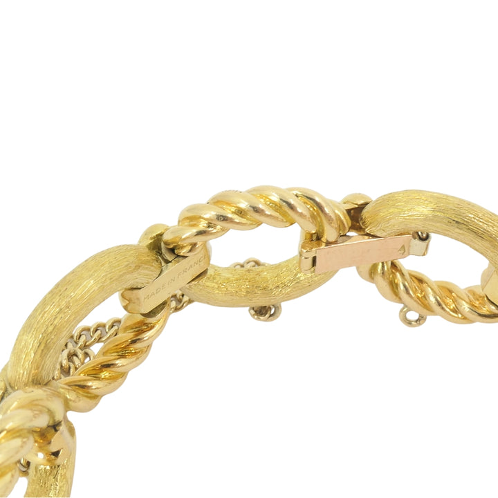 Vintage 18k Gold Tiffany & Co. Schlumberger Bracelet Rope Design