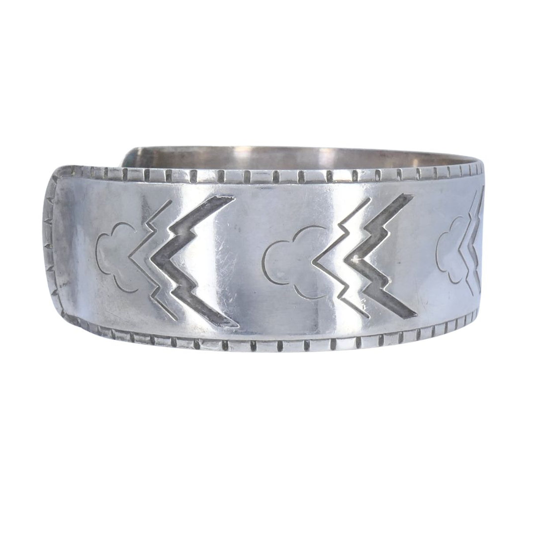 Vintage Georg Jensen Sterling Silver Denmark Modernist Cuff Bracelet, 1950s-60s