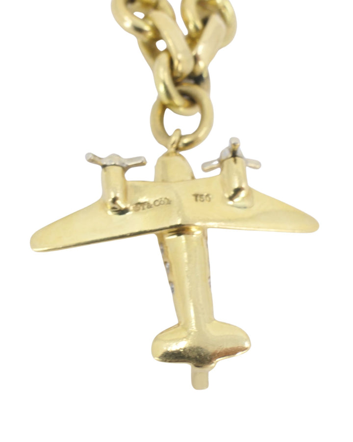 Tiffany & Co. Charm Bracelet 18k Gold Mechanical Charm