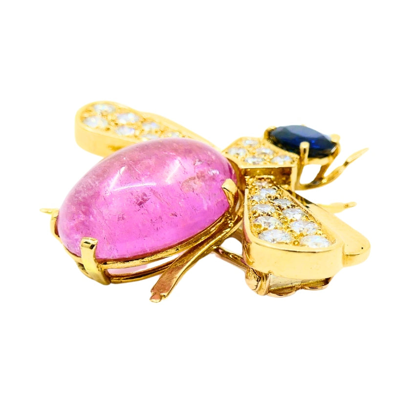 Van Cleef & Arpels Bee Brooch Gold Diamond Gemstones