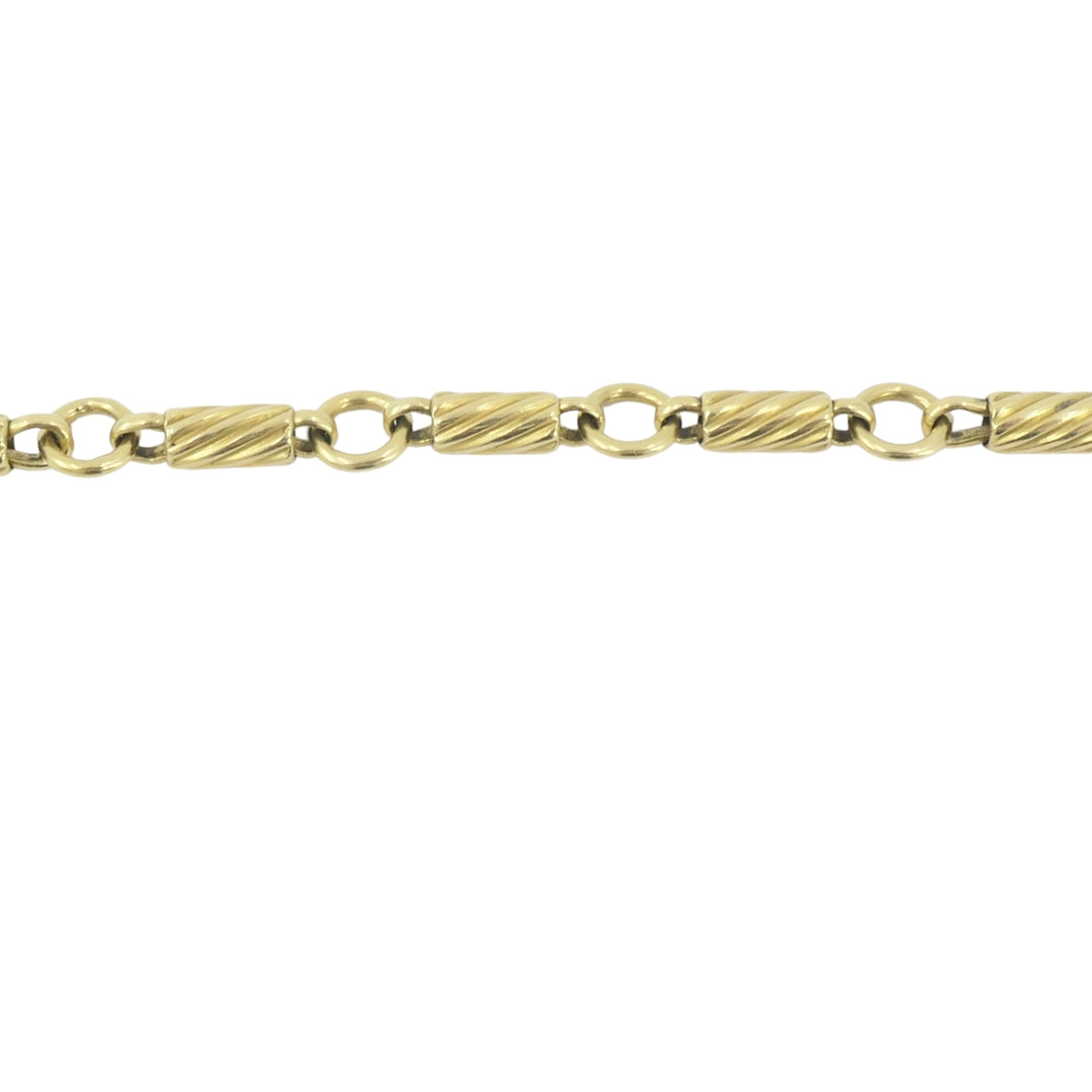 Vintage Cartier 18k Gold Link Bracelet