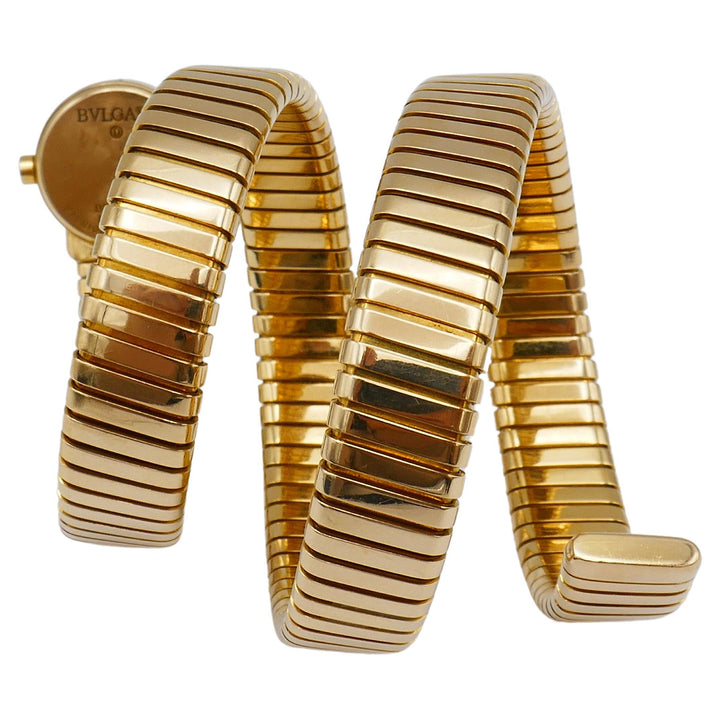 Bulgari Tubogas Watch Yellow Gold