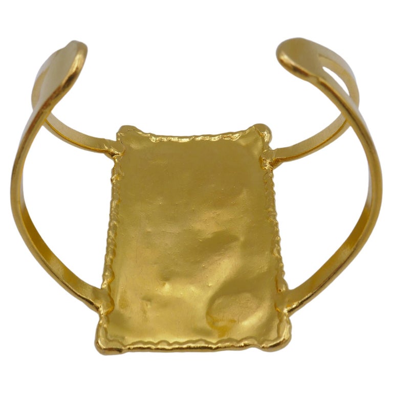 Jean Mahie Cuff Bracelet 22k Gold