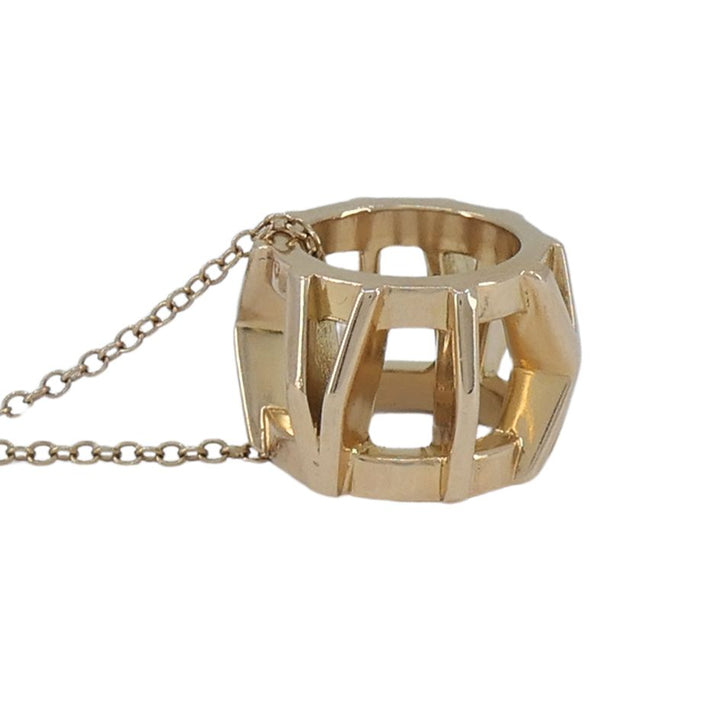Tiffany & Co. 18k Rose Gold Atlas Pendant Necklace