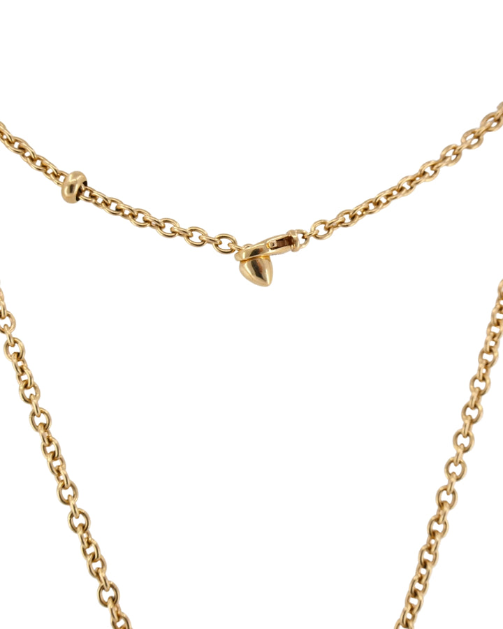 Bvlgari Bulgari Monete Necklace Large Silver Greek Coin Rose Gold