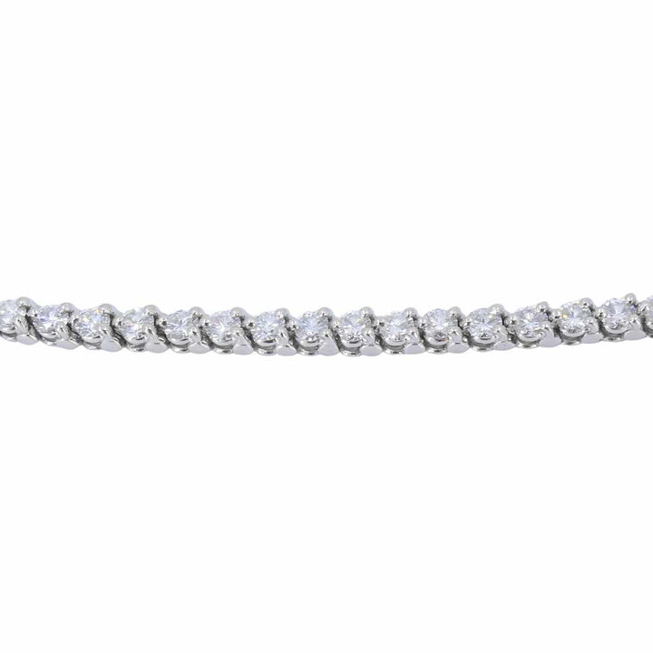 Vintage Cartier Platinum Diamond Tennis Bracelet