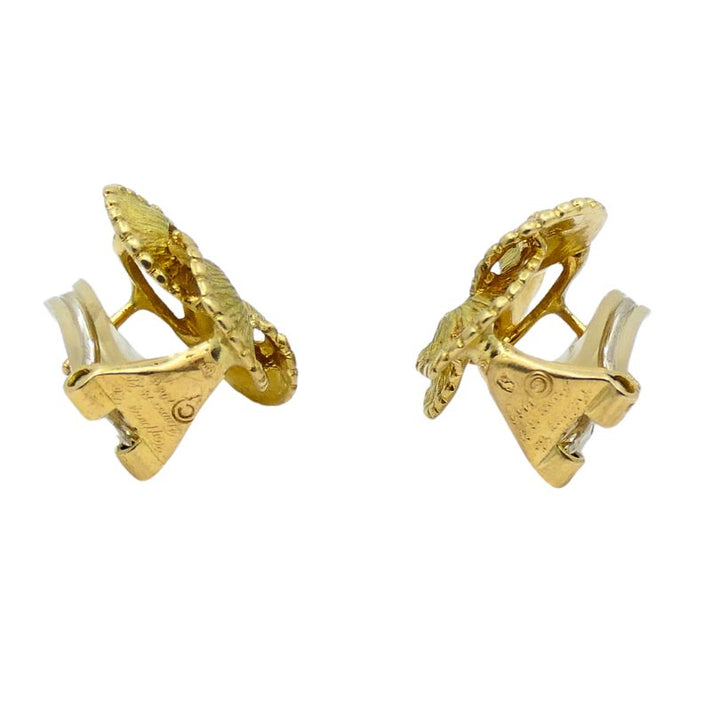 Tiffany & Co. Celtic Knot Gold Earrings