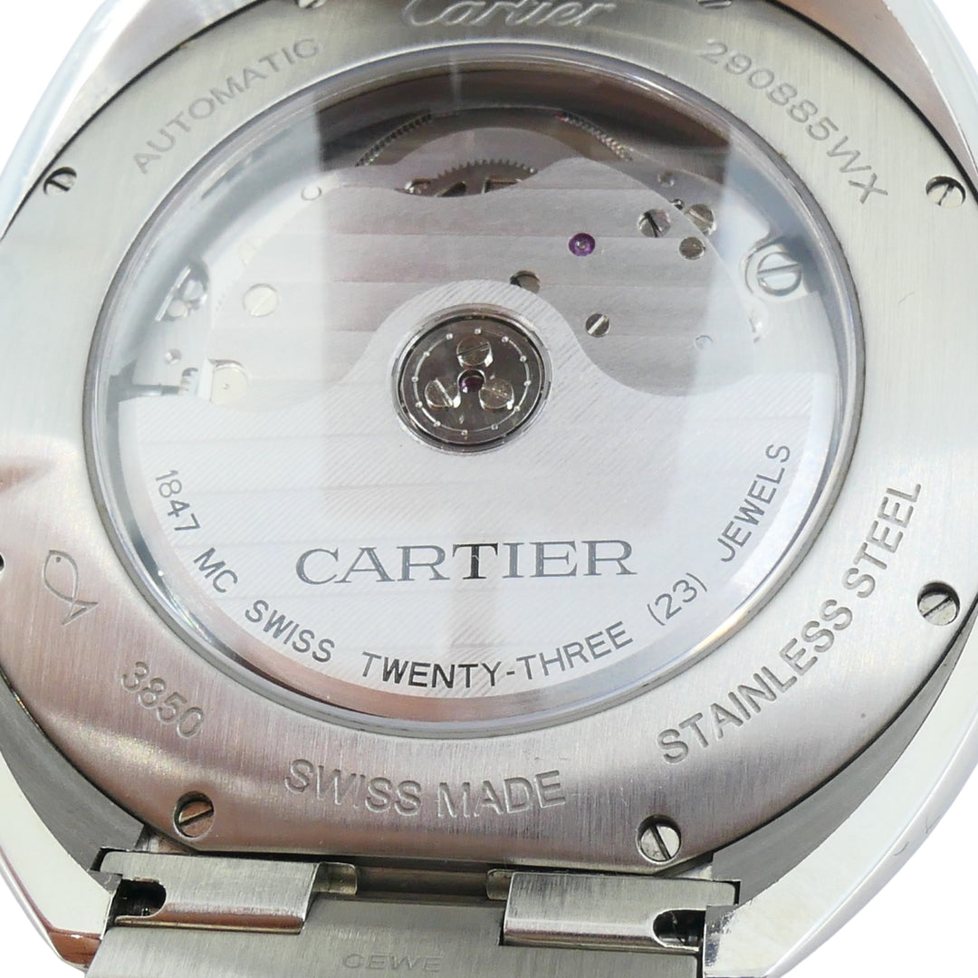 Cartier Clé de Cartier Stainless Steel Automatic Watch