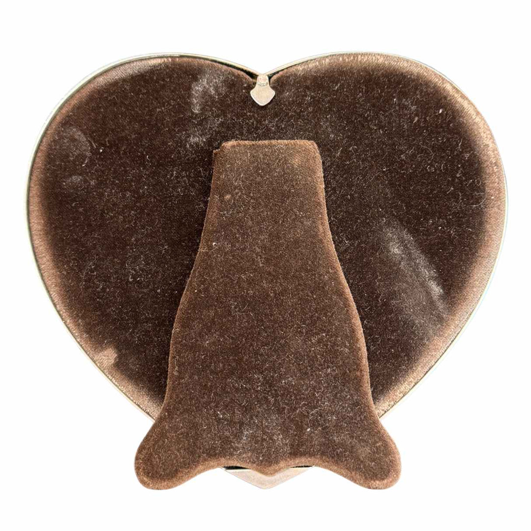 Dior Sterling Silver Enamel Italian Heart Frame