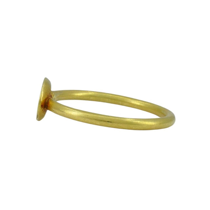 Victorian Etruscan Revival 22k Gold Ring