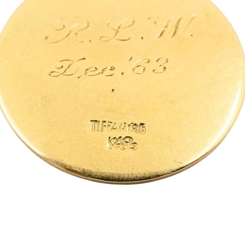 Tiffany Co. Vintage Saint Christopher Gold Charm