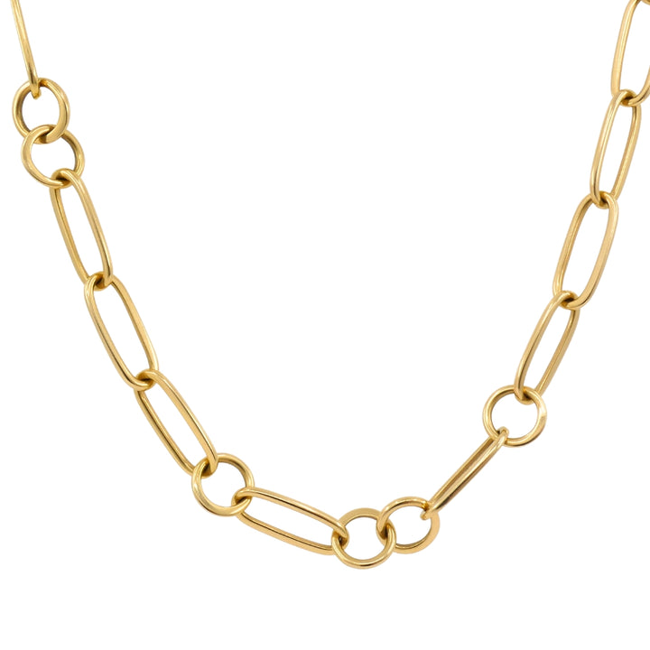Pomellato 18k Gold Link Chain Necklace