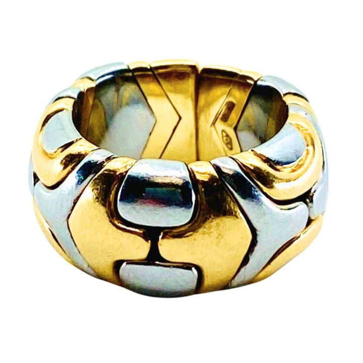 Bvlgari Bulgari Alveare Ring Gold Stainless Steel