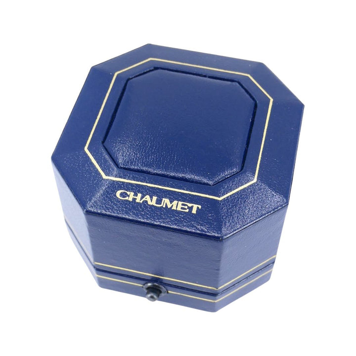 Vintage Chaumet Paris 18k Gold Diamond Ring Original Box