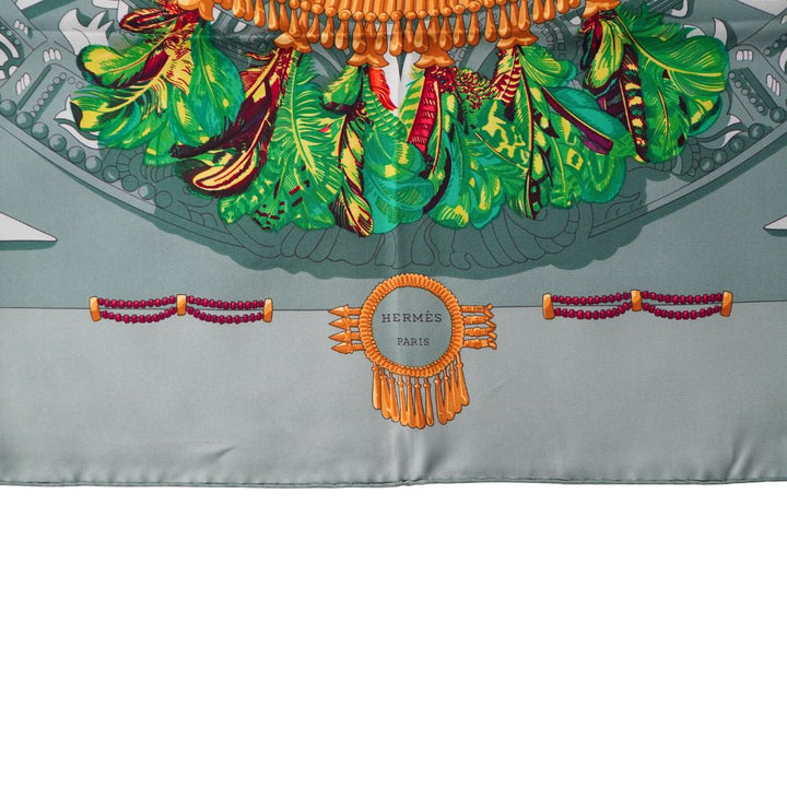 Hermès Paris 'Mexique' Silk Scarf by Caty Latham