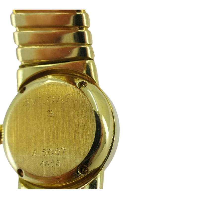 Bvlgari Bulgari Tubogas Gold Watch BB 19