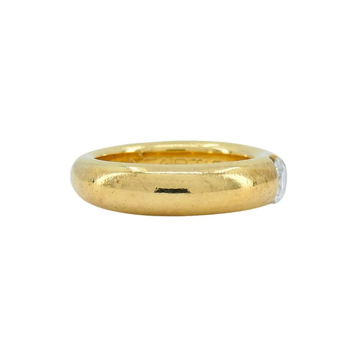 Vintage Cartier 18k Gold Diamond Band Ring