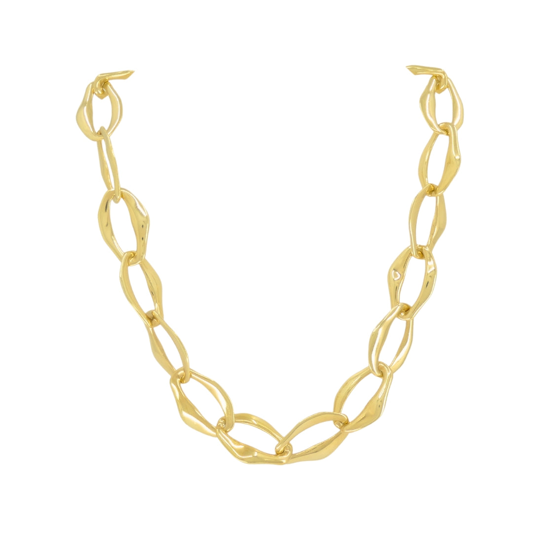 Elsa Peretti Tiffany & Co. Aegean Necklace 18k Gold