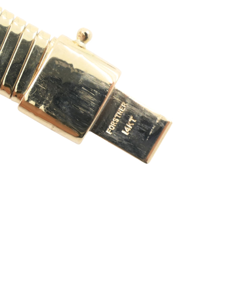 Forstner 14k Gold Necklace Tubogas Style